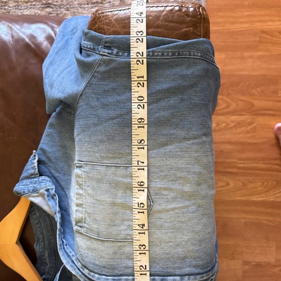 Frank & Eileen Distressed Mary Dress Blue M - Picture 14 of 14